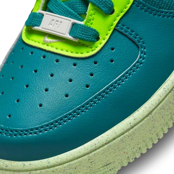 NIKE AIR FORCE 1 CRATER NN (GS) Bright Spruce/Phantom-Volt   DM1086-300 - Picture 6 of 6